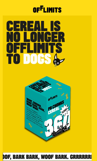 Offlimits’ email campaign